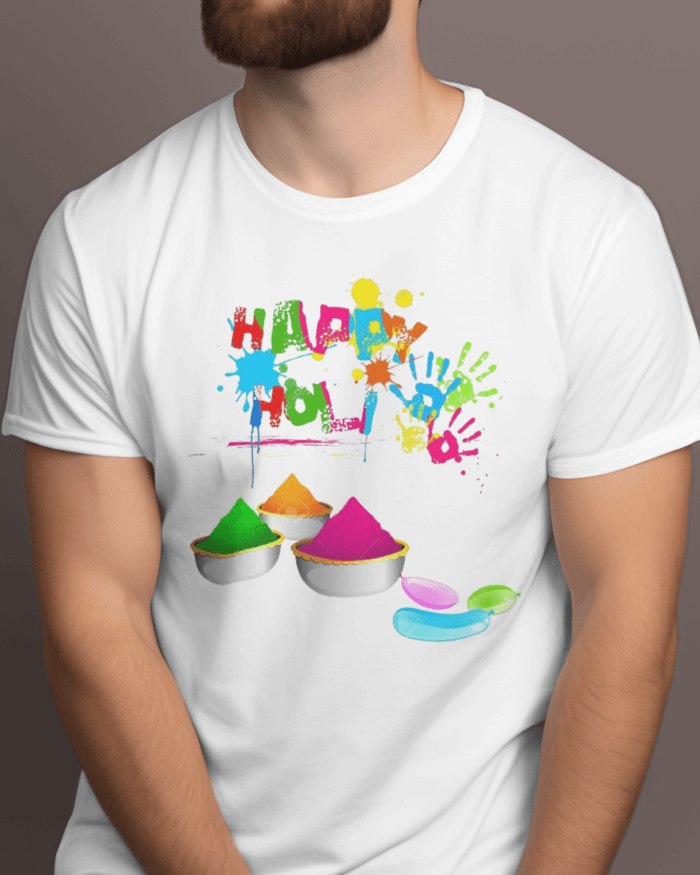 Holi T-shirt ( Design 2 ) - Image 2