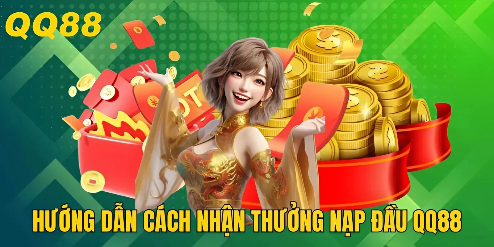 Cách nhận khuyến mãi thưởng nạp lần đầu QQ88